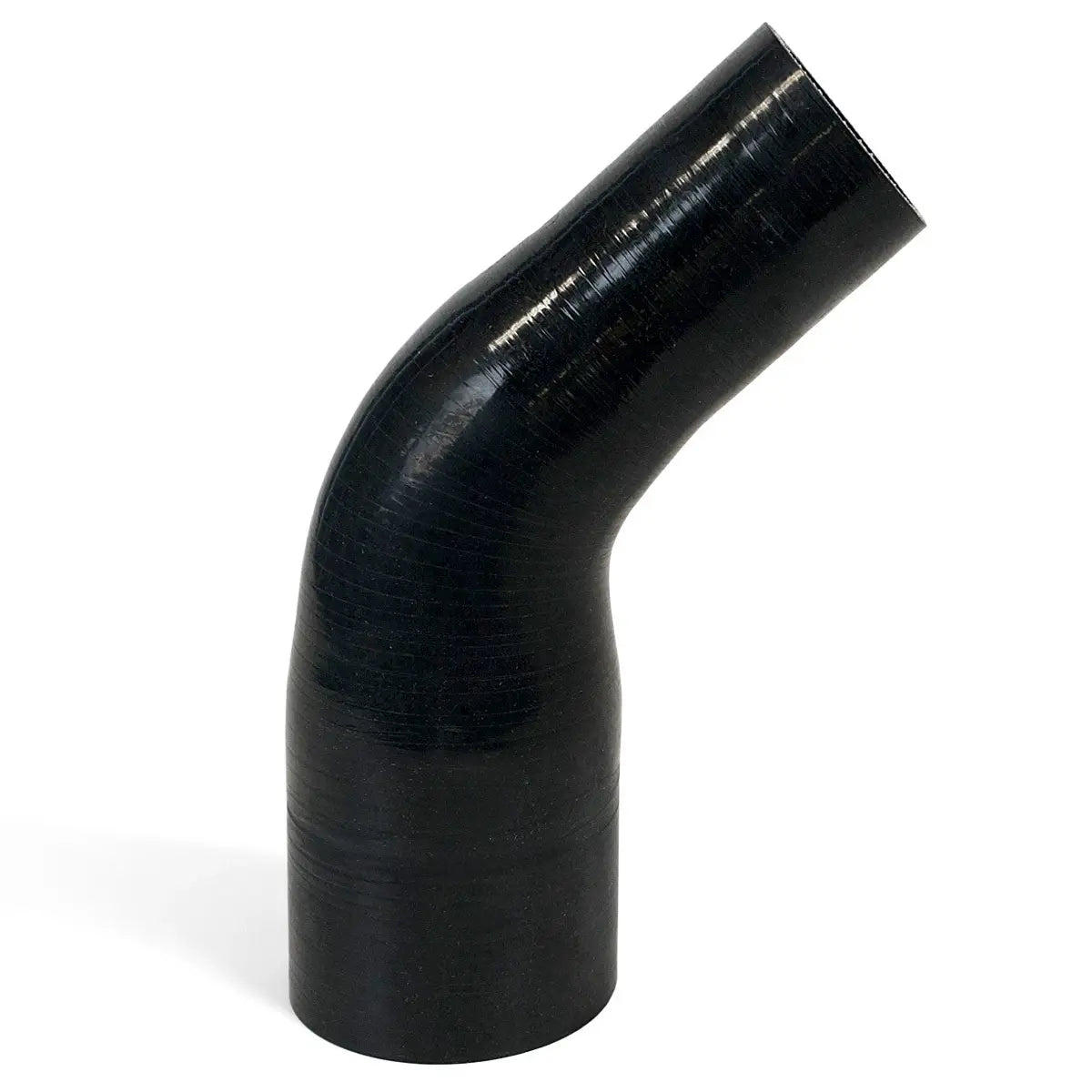 SAAS 45Deg 4 Ply Silicone Reducer 51mm x 76mm Black SSH455176 - view 1