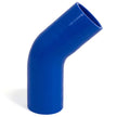 SAAS 45Deg 4 Ply Silicone Hose 70mm x 70mm Blue SSH457070E - view 1
