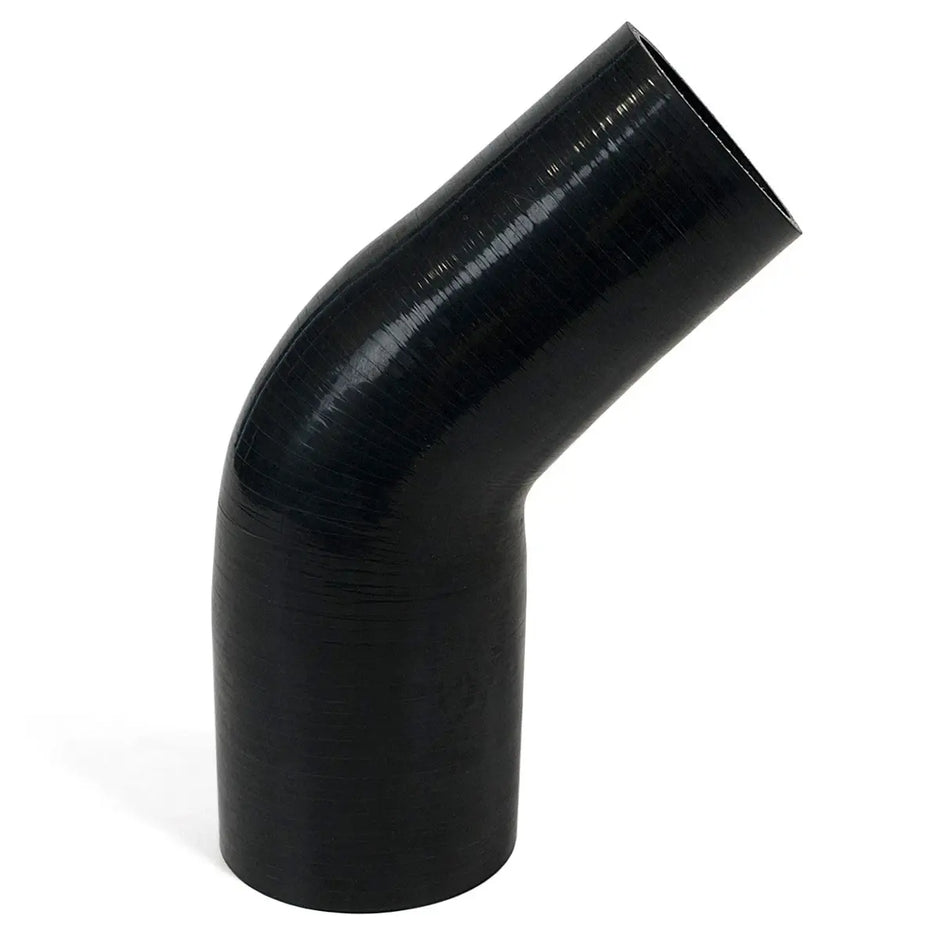 SAAS 45Deg 4 Ply Silicone Reducer 70mm x 76mm Black SSH457076 - view 1