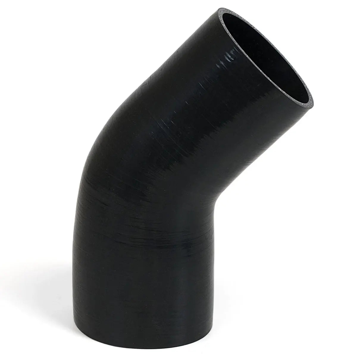 SAAS 45Deg 4 Ply Silicone Reducer 89mm x 102mm Black SSH4589102 - view 1