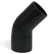 SAAS 45Deg 4 Ply Silicone Reducer 89mm x 102mm Black SSH4589102 - view 1
