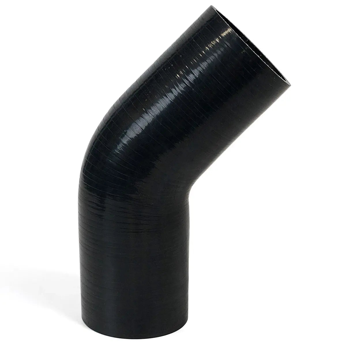 SAAS 45Deg 4 Ply Silicone Reducer 89mm x 95mm Black SSH458995 - view 1