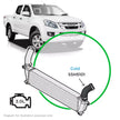 SAAS Isuzu Dmax/MU-X 3.0 2012-20 Cold Side from Intercooler SSH5101 - view 1