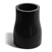 SAAS Straight 4 Ply Silicone Reducer 51mm x 45mm x 76mm Black SSH514576 - view 1