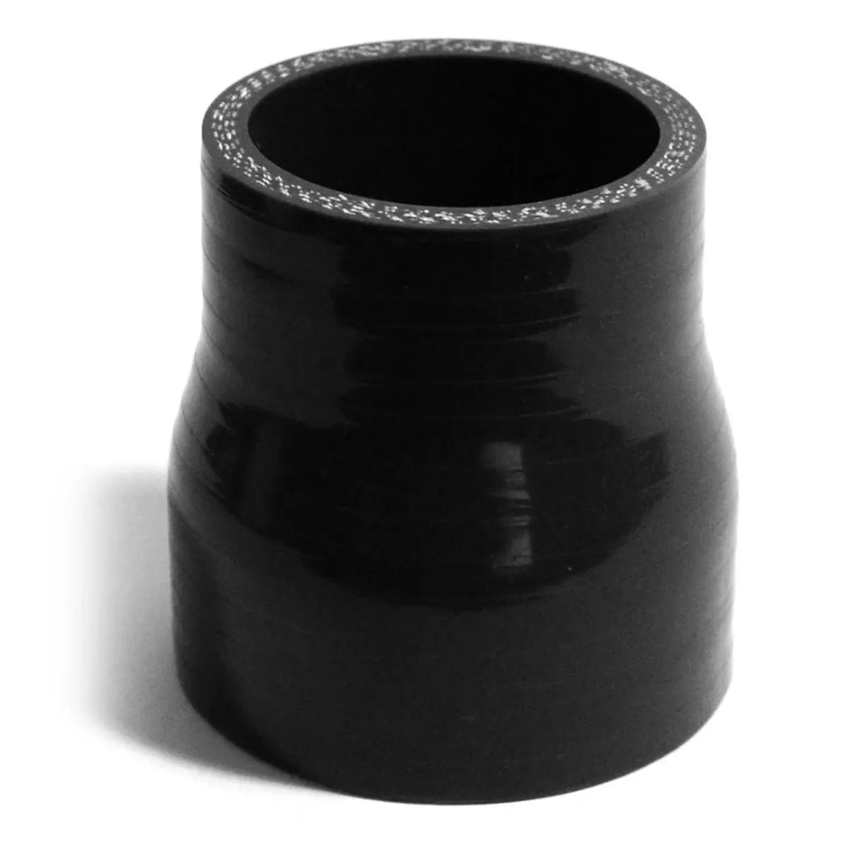 SAAS Straight 4 Ply Silicone Reducer 51mm x 57mm x 76mm Black SSH515776 - view 1