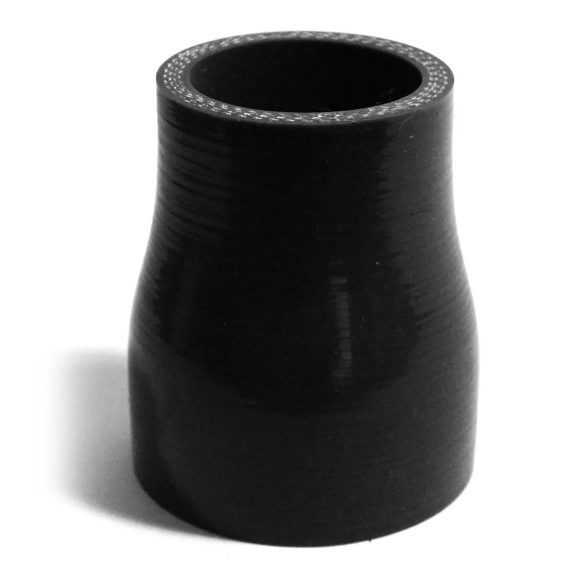 SAAS Straight 4 Ply Silicone Reducer 51mm x 63mm x127mm Black SSH5163127 - view 1