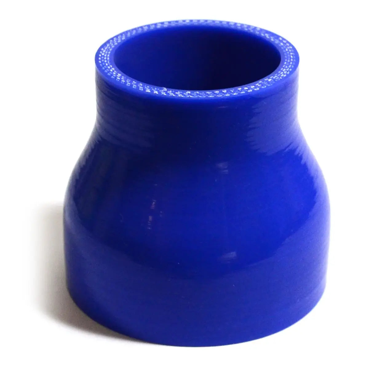 SAAS Straight 4 Ply Silicone Reducer 51mm x 70mm x 76mm Blue SSH517076E - view 1