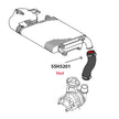 SAAS Holden RA/RA7 Rodeo, RC Colorado 08-10 4JJ1 Intercooler Hot Side Silicone SSH5201 - view 6