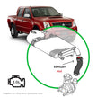 SAAS Holden RA/RA7 Rodeo, RC Colorado 08-10 4JJ1 Intercooler Hot Side Silicone SSH5201 - view 1