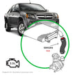 SAAS Holden Rodeo RC Colorado 2010 - 2012 4JJ1 Intercooler Hot Side Silicone SSH5203 - view 1