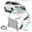 SAAS Holden Captiva CG 2.2L 2011 - 2021 Silicone Intercooler Pipe Cold T/Body SSH5301 - view 5