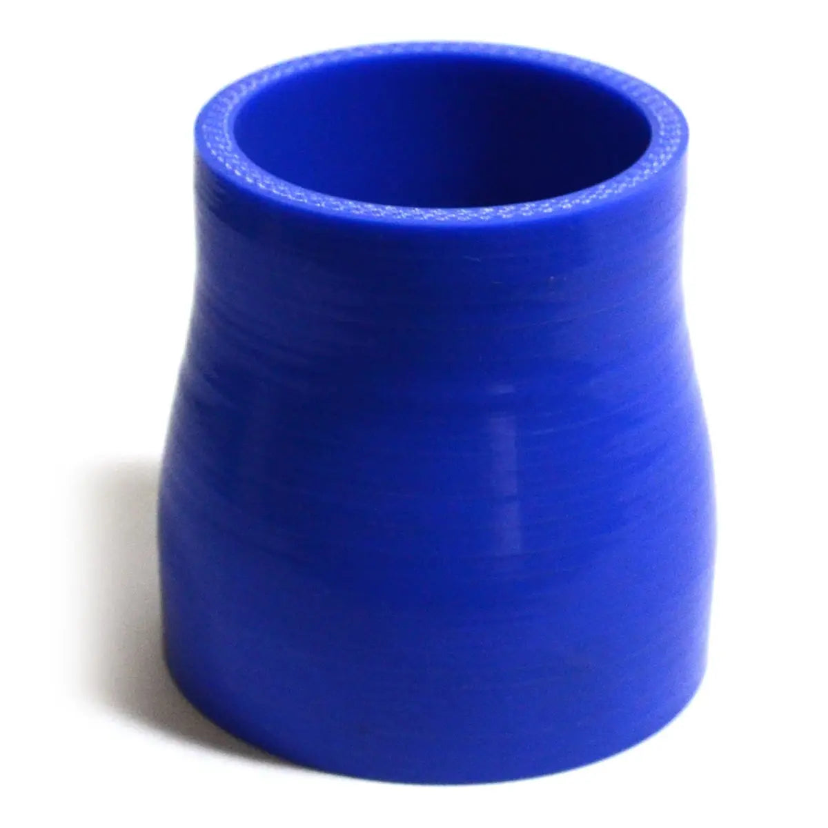 SAAS Straight 4 Ply Silicone Reducer 57mm x 63mm x 76mm Blue SSH576376E - view 1