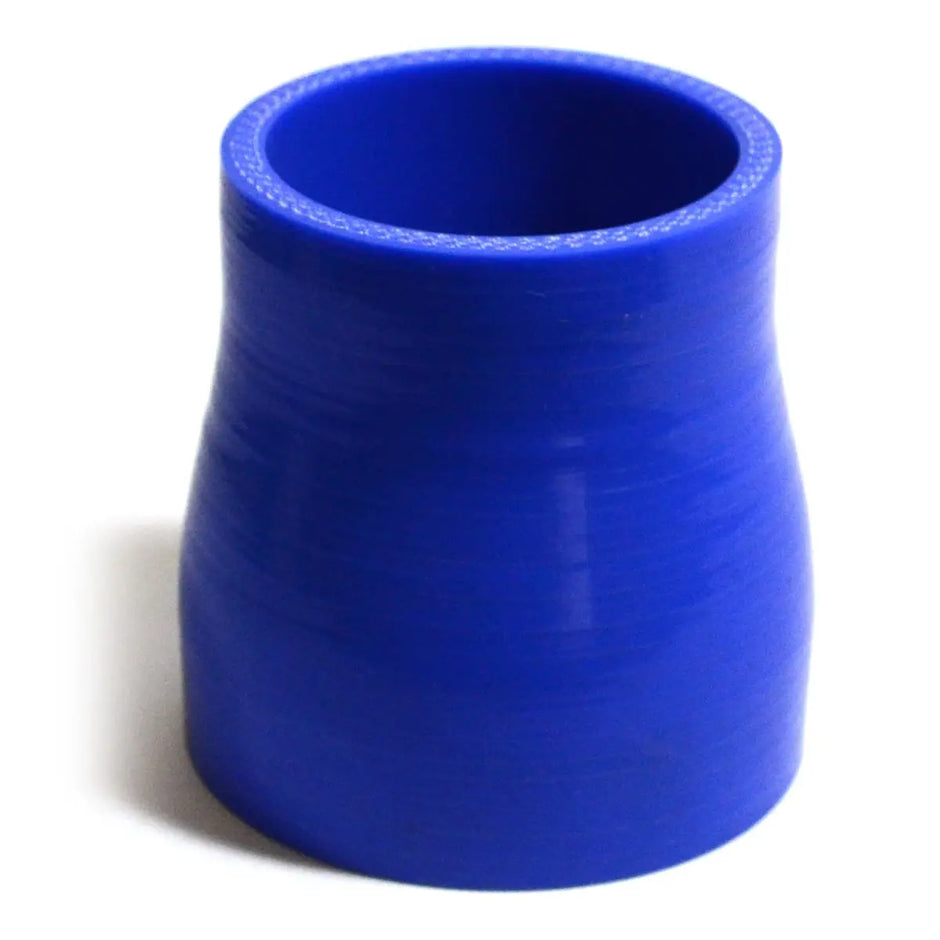 SAAS Straight 4 Ply Silicone Reducer 57mm x 63mm x 76mm Blue SSH576376E - view 1