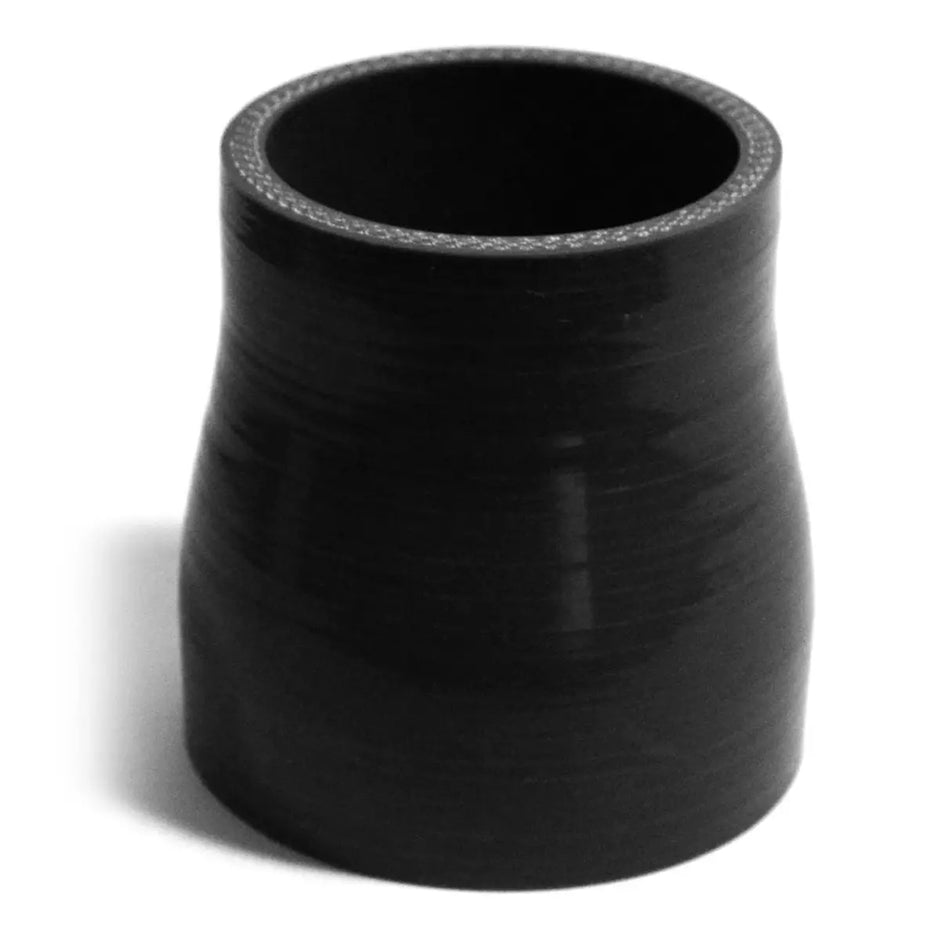 SAAS Straight 4 Ply Silicone Reducer 57mm x 76mm x 76mm Black SSH577676 - view 1