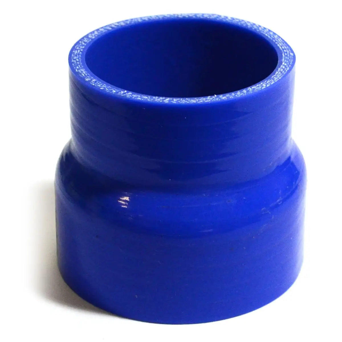 SAAS Straight 4 Ply Silicone Reducer 63mm x 70mm x 76mm Blue SSH637076E - view 1
