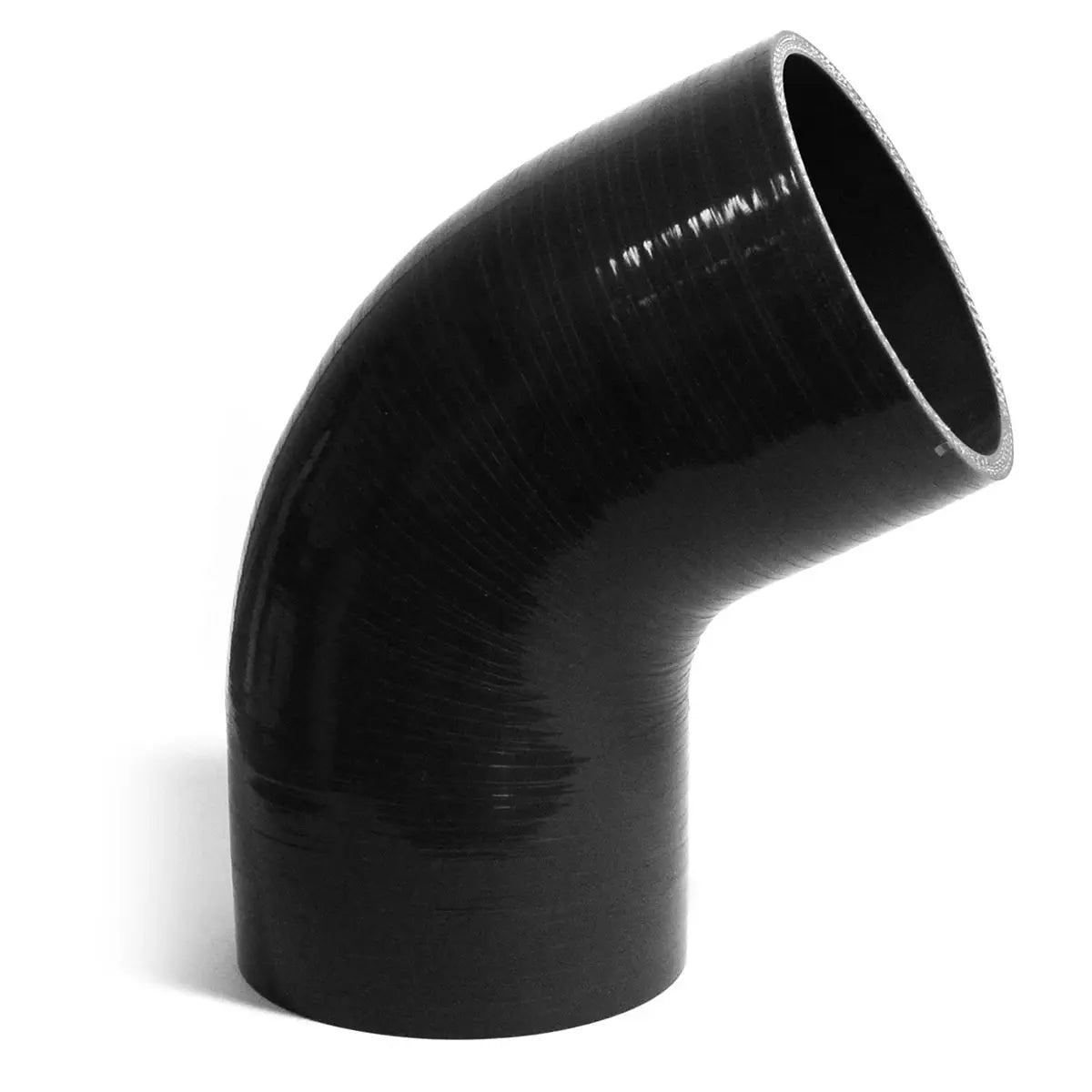 SAAS 67Deg 4 Ply Silicone Hose 102mm x 102mm Black SSH67102102 - view 1