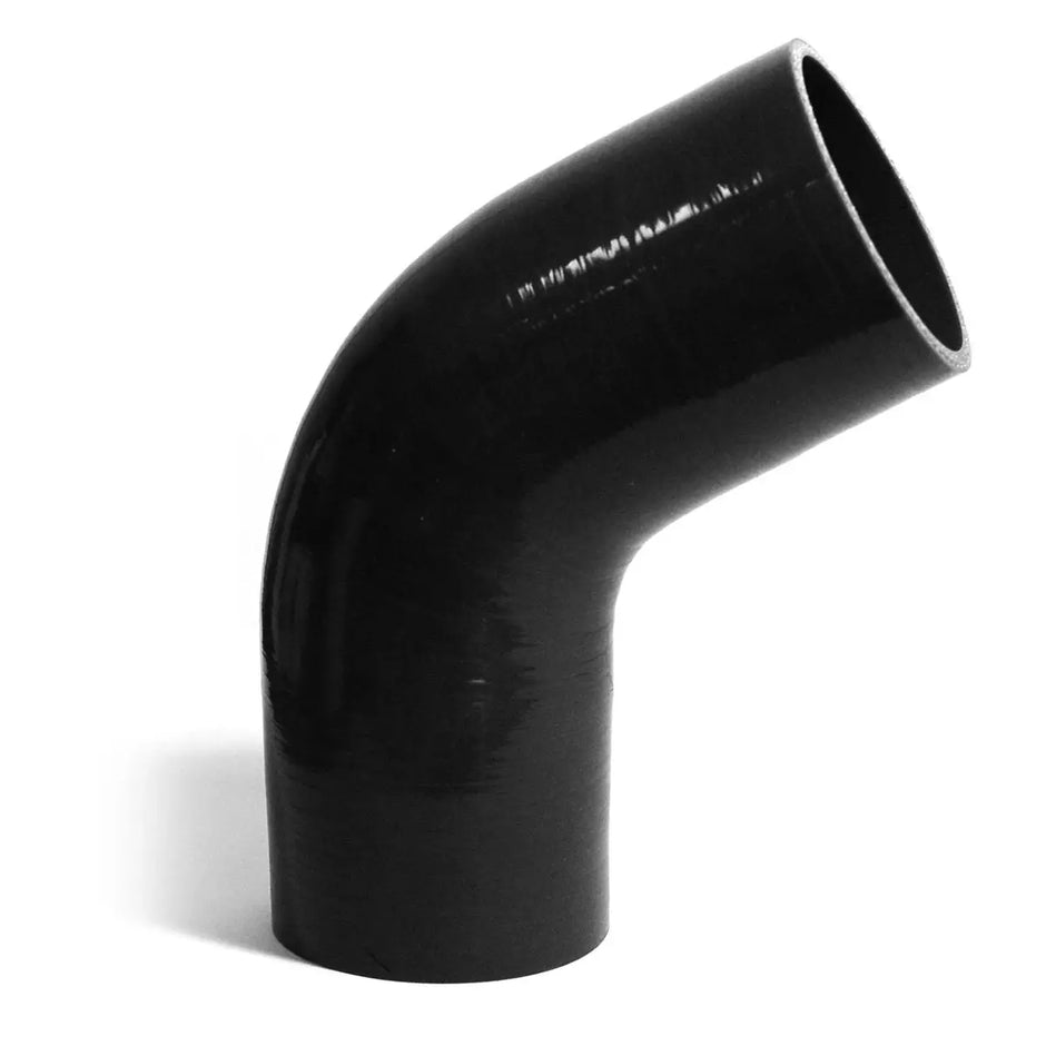 SAAS 67Deg 4 Ply Silicone Hose 76mm x 76mm Black SSH677676 - view 1