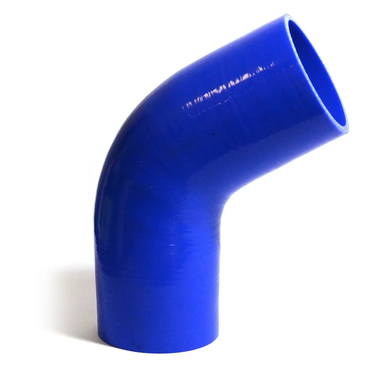 SAAS 67Deg 4 Ply Silicone Hose 76mm x 76mm Blue SSH677676E - view 1