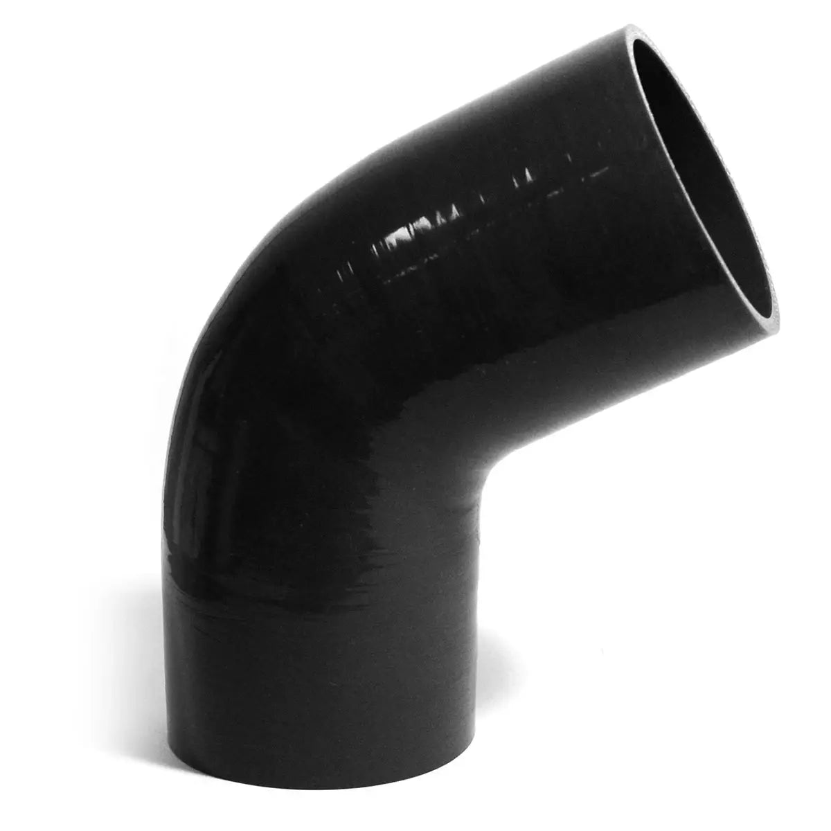 SAAS 67Deg 4 Ply Silicone Hose 82mm x 82mm Black SSH678282 - view 1