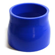 SAAS Straight 4 Ply Silicone Reducer 76mm x 89mm x 76mm Blue SSH768976E - view 1