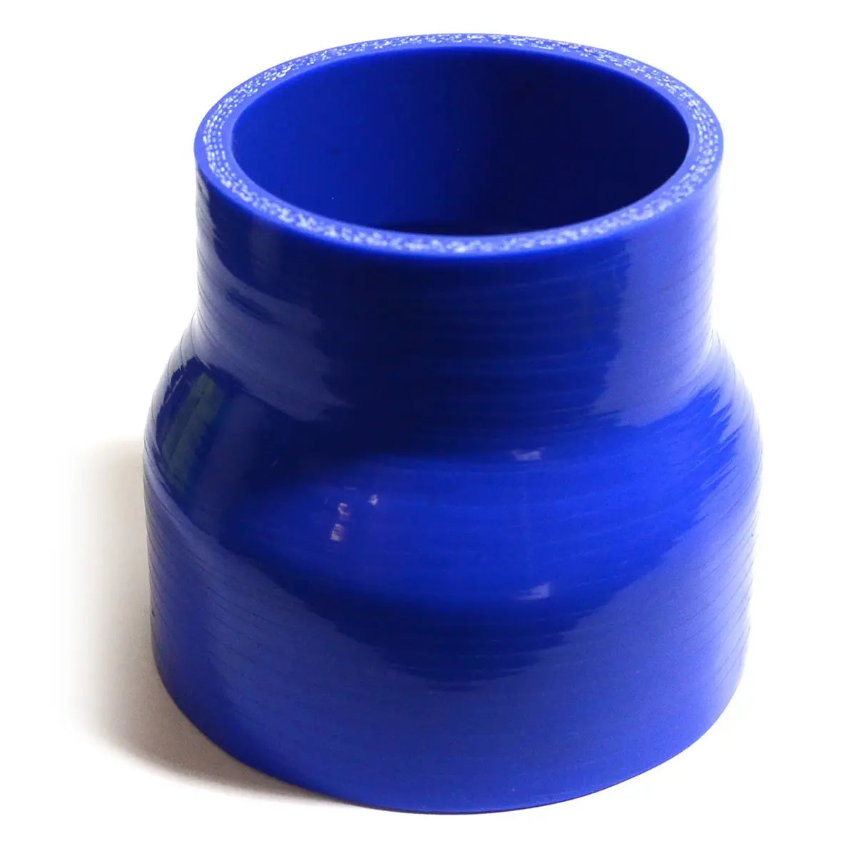 SAAS Straight 4 Ply Silicone Reducer 82mm x 102mm x 102mm Blue SSH82102102E - view 1