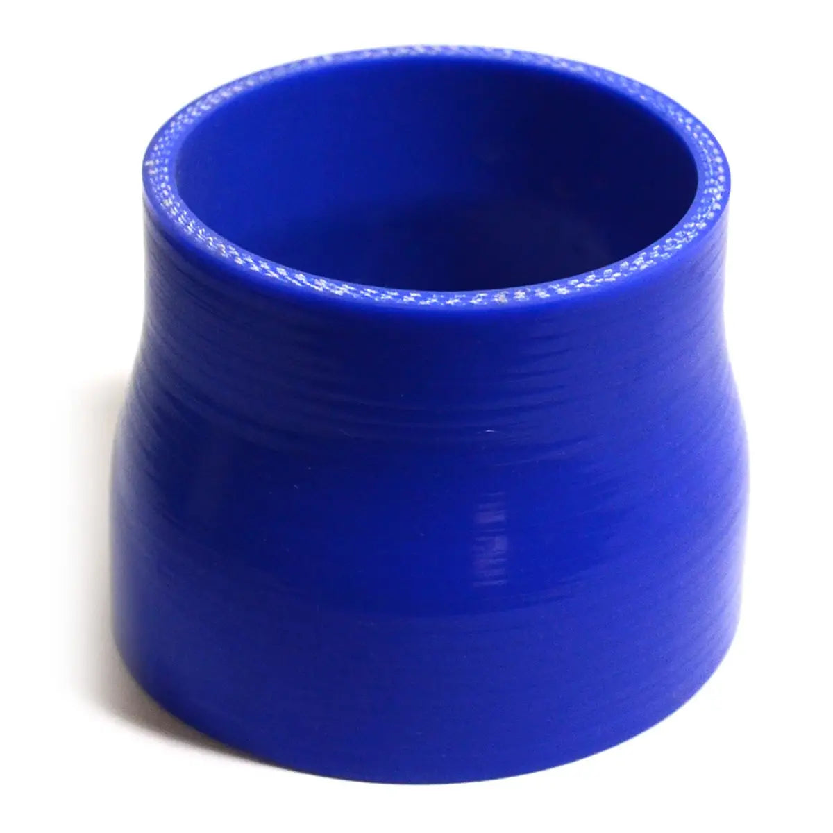 SAAS Straight 4 Ply Silicone Reducer 82mm x 95mm x 76mm Blue SSH829576E - view 1