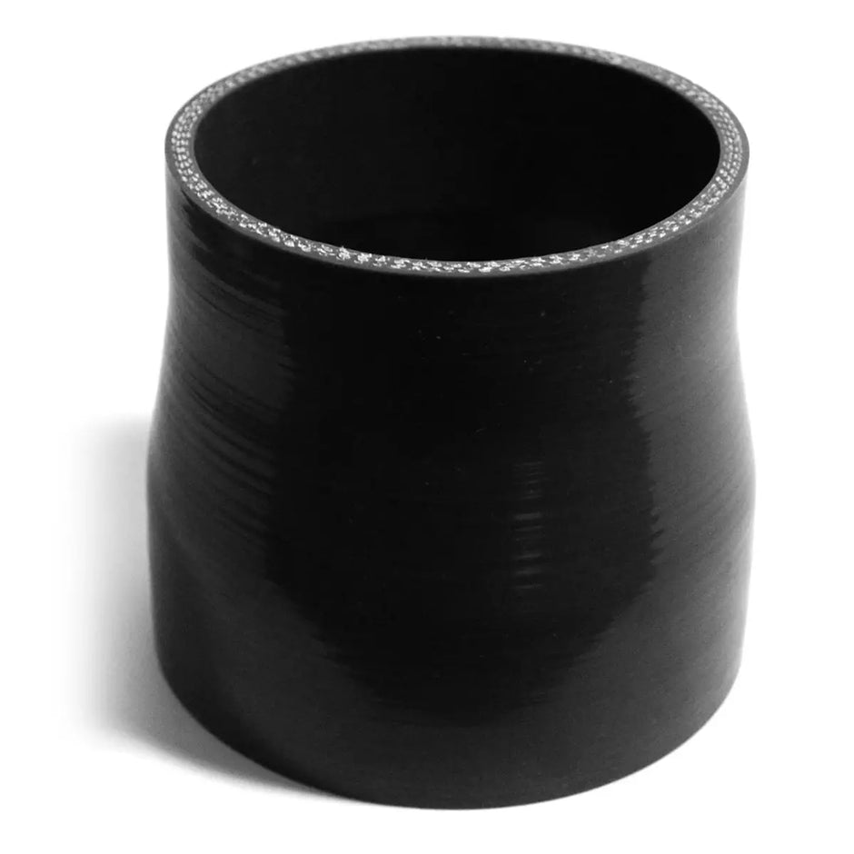 SAAS Straight 4 Ply Silicone Reducer 89mm x 102mm x 102mm Black SSH89102102 - view 1
