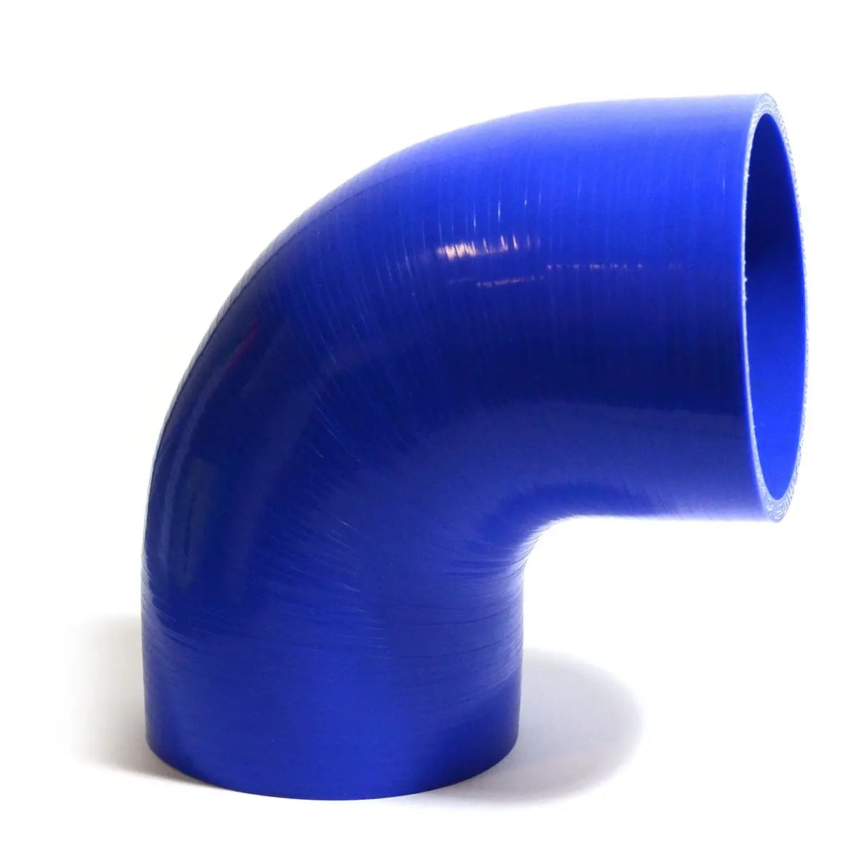 SAAS 90Deg 4 Ply Silicone Hose 102mm x 102mm Blue SSH90102102E - view 1