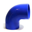 SAAS 90Deg 4 Ply Silicone Hose 102mm x 102mm Blue SSH90102102E - view 1