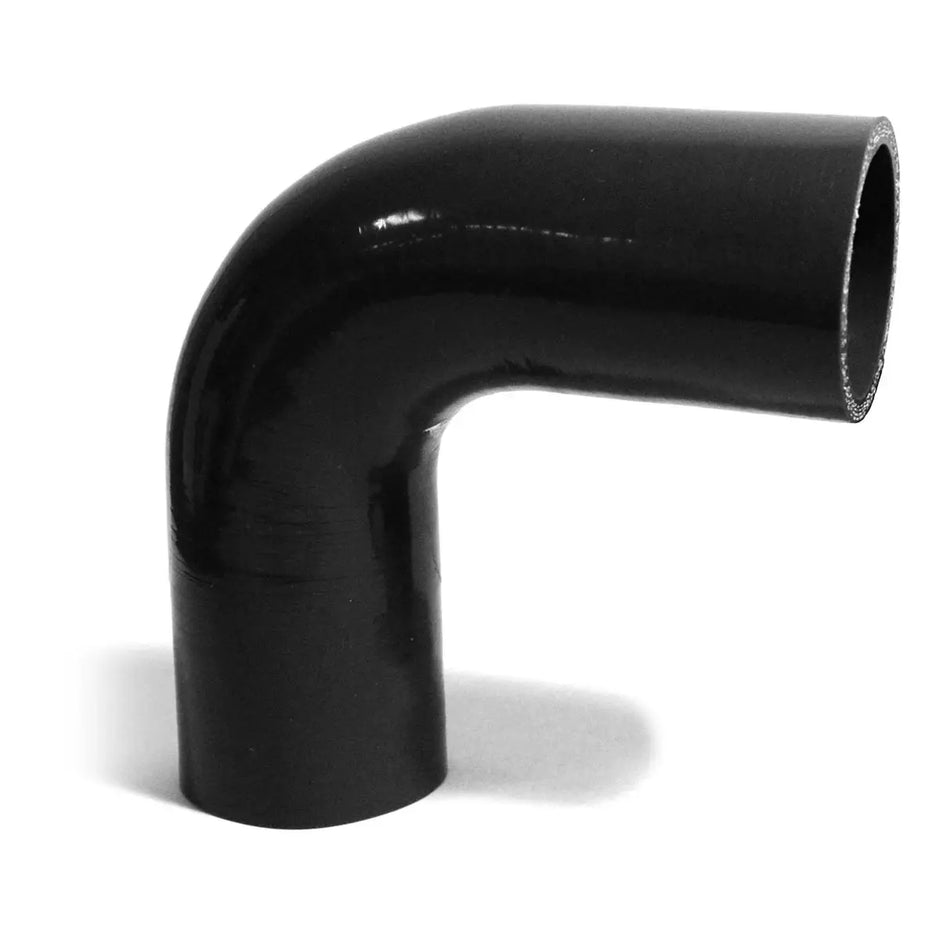 SAAS 90Deg 4 Ply Silicone Hose 51mm x 51mm Black SSH905151 - view 1