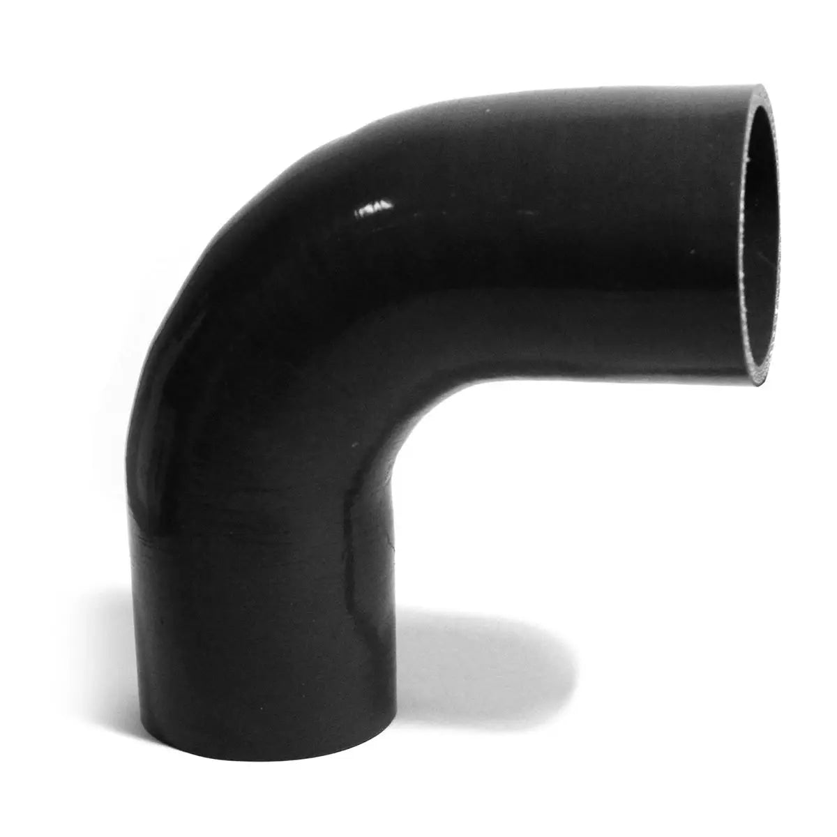 SAAS 90Deg 4 Ply Silicone Hose 70mm x 70mm Black SSH907070 - view 1
