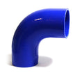 SAAS 90Deg 4 Ply Silicone Hose 76mm x 76mm Blue SSH907676E - view 1
