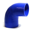 SAAS 90Deg 4 Ply Silicone Reducer 89mm x 102mm Blue SSH9089102E - view 1