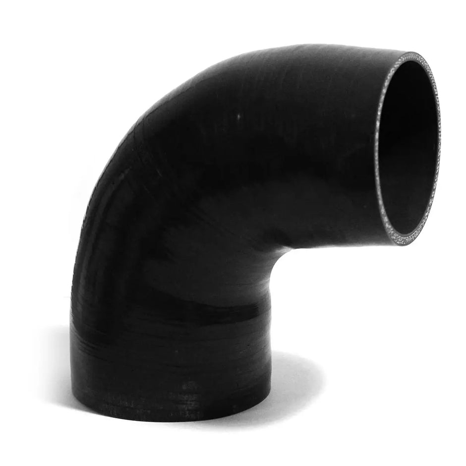 SAAS 90Deg 4 Ply Silicone Reducer 95mm x 102mm Black SSH9095102 - view 1