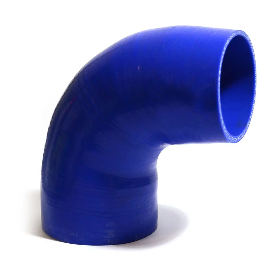 SAAS 90Deg 4 Ply Silicone Reducer 95mm x 102mm Blue SSH9095102E - view 1