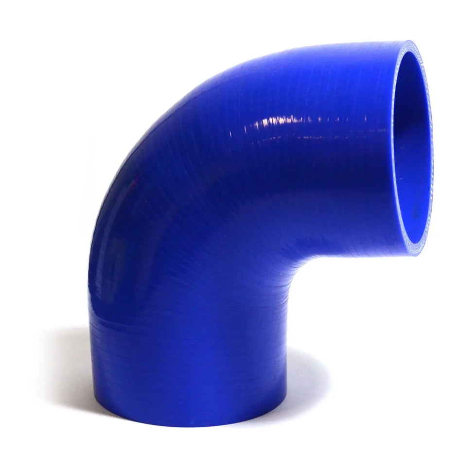 SAAS 90Deg 4 Ply Silicone Hose 95mm x 95mm Blue SSH909595E - view 1