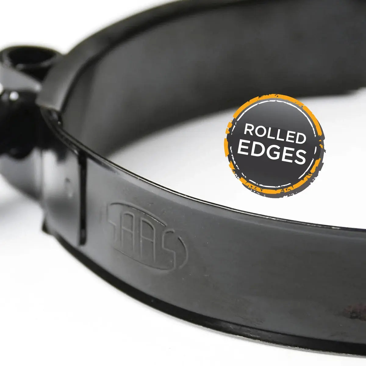SAAS Hose Clamp T-Bolt Stainless Steel Black 102mm SSHC102B - view 3