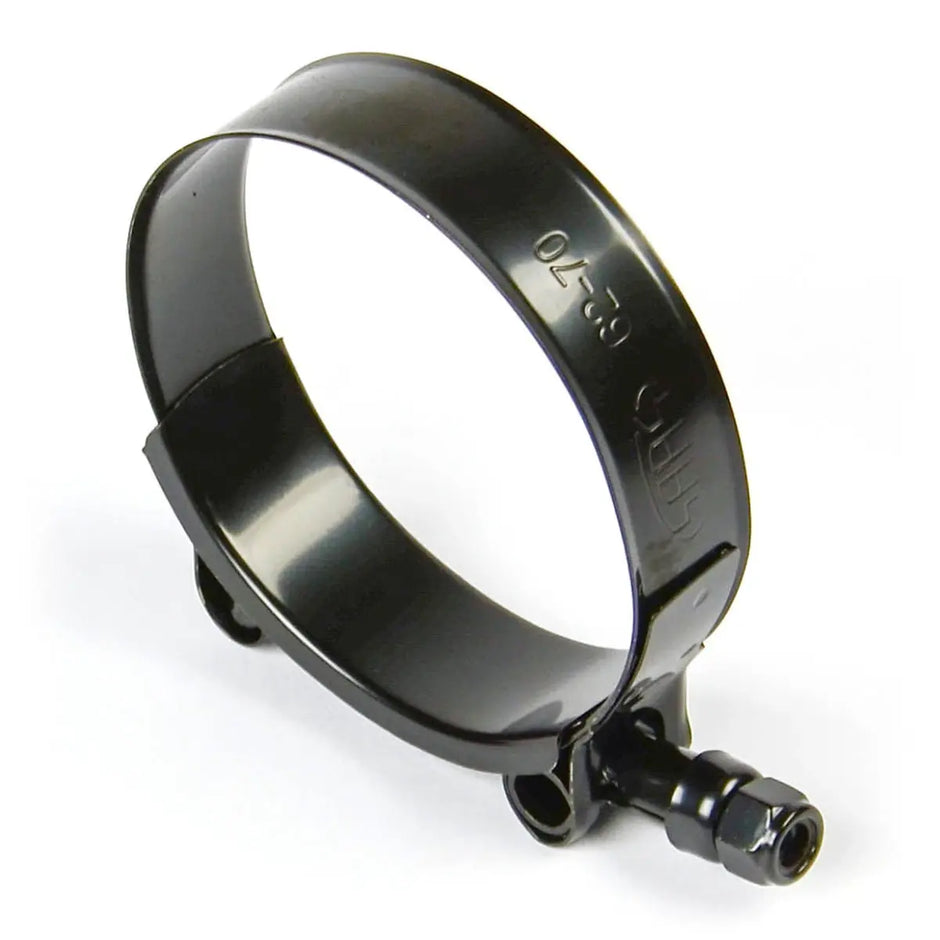 SAAS Hose Clamp T-Bolt Stainless Steel Black 57mm SSHC57B - view 1