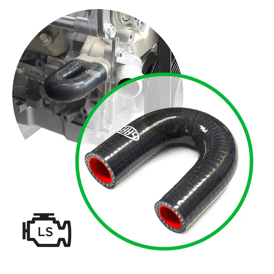 SAAS Silicone Heater Core Bypass Loop Crossover LS Engine SSHH1619LS - view 1