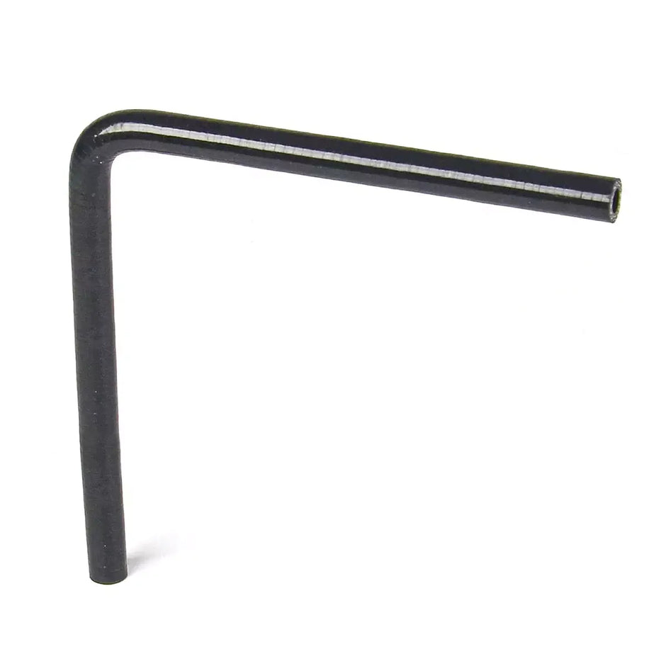 SAAS Silicone Heater Hose 90 Deg 8mm (5/16") ID x 200mm Legs Black SSHH9008200 - view 1