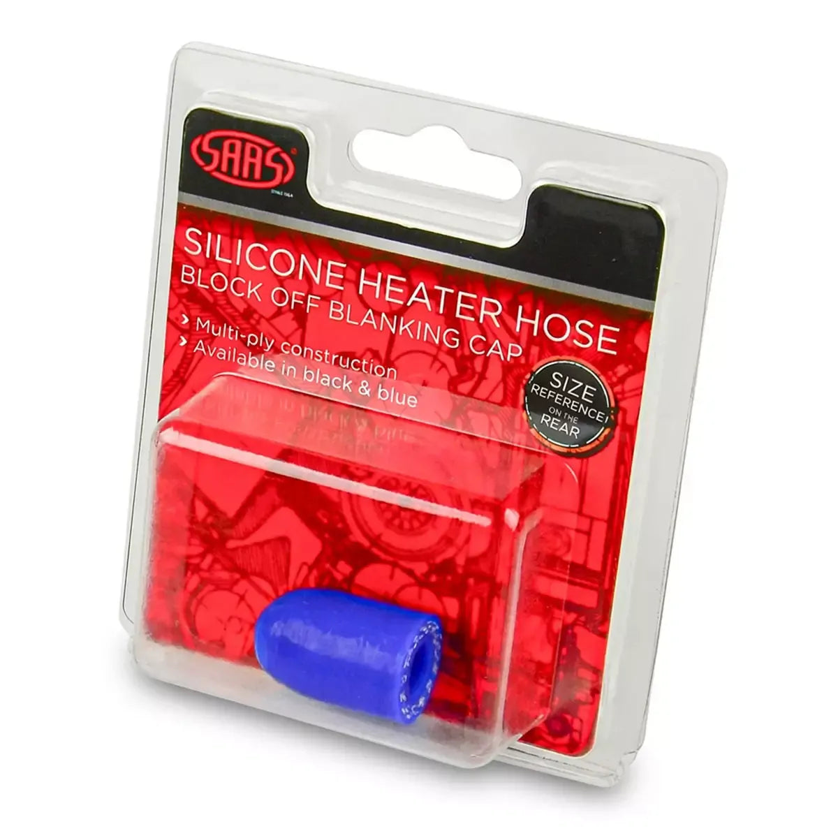 SAAS Silicone Heater Hose Blanking Cap 10mm (3/8