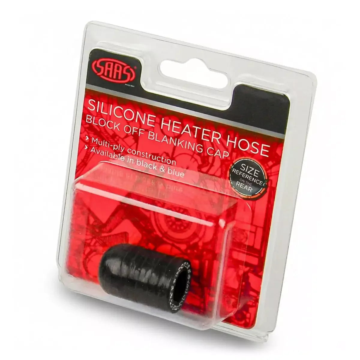 SAAS Silicone Heater Hose Blanking Cap 13mm (1/2
