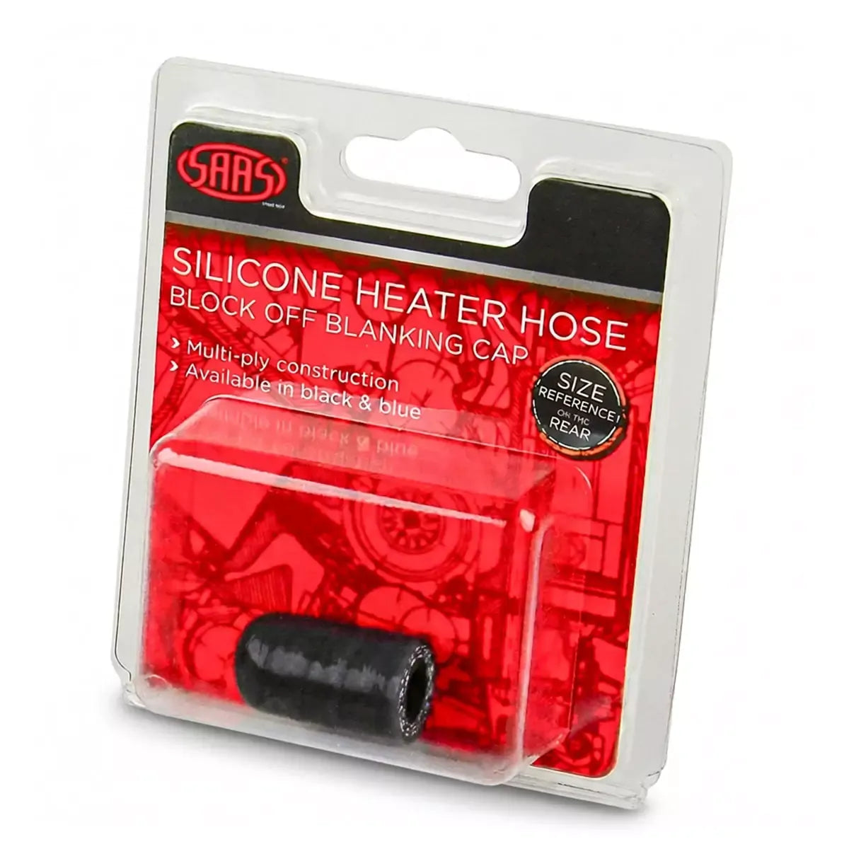 SAAS Silicone Heater Hose Blanking Cap 8mm (5/16