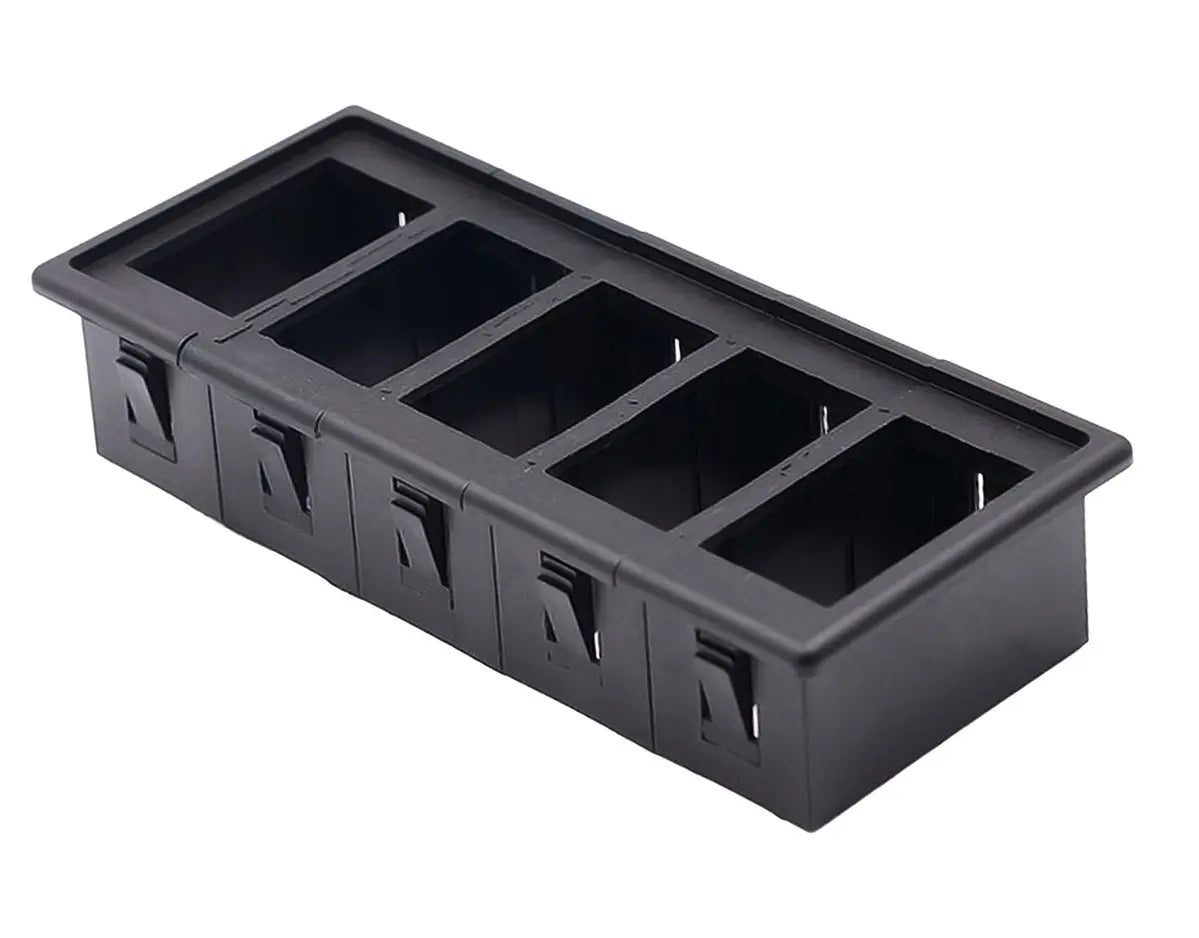 SAAS Switch Housing Panel 5 X Holder Carling Type SSPH5 - view 1
