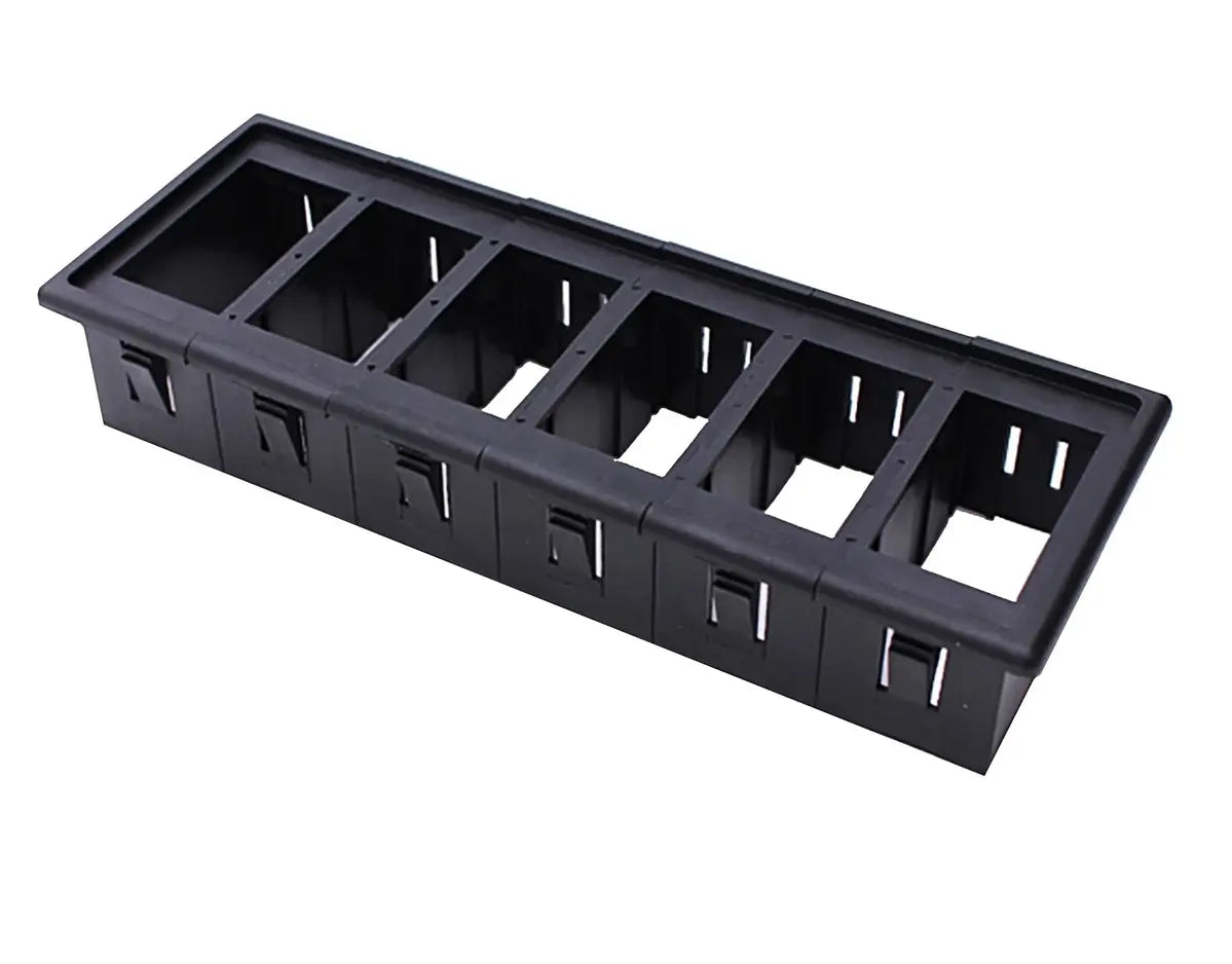 SAAS Switch Housing Panel 6 X Holder Carling Type SSPH6 - view 1