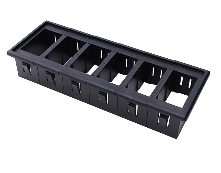 SAAS Switch Housing Panel 6 X Holder Carling Type SSPH6 - view 1
