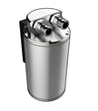 SAAS Oil Catch Tank Baffled Round Polished Billet 500ml ST1004 - view 1