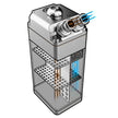 SAAS Oil Catch Tank Baffled Rectangle Polished Billet 600ml ST1011 - view 3
