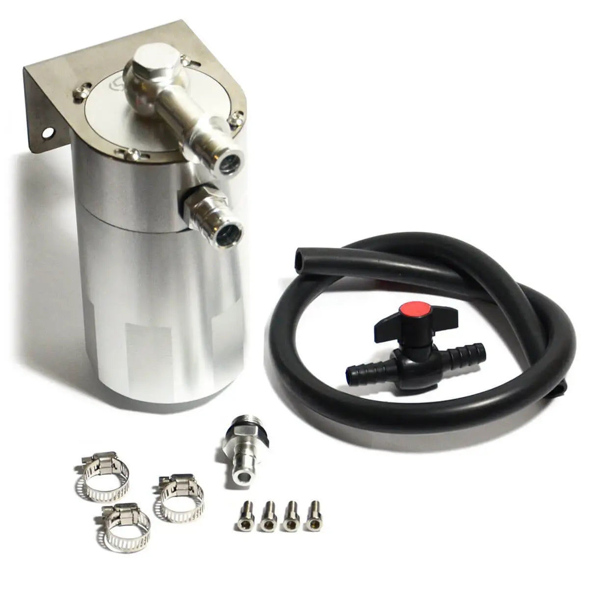 SAAS Oil Catch Tank Baffled Polished Billet 500ml ST1015 - view 5