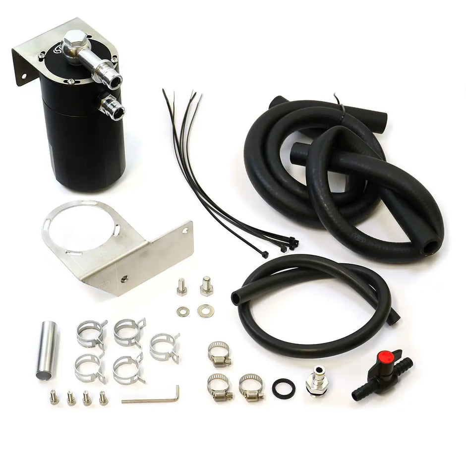 SAAS Oil Catch Tank Full Kit Hilux KUN 3.0L 2005 - 2015 Black Tank ST1101-1014 - view 2